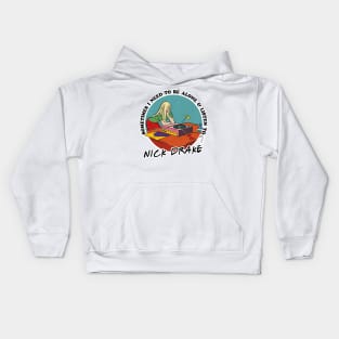 Nick Drake Obsessive Fan Design Kids Hoodie